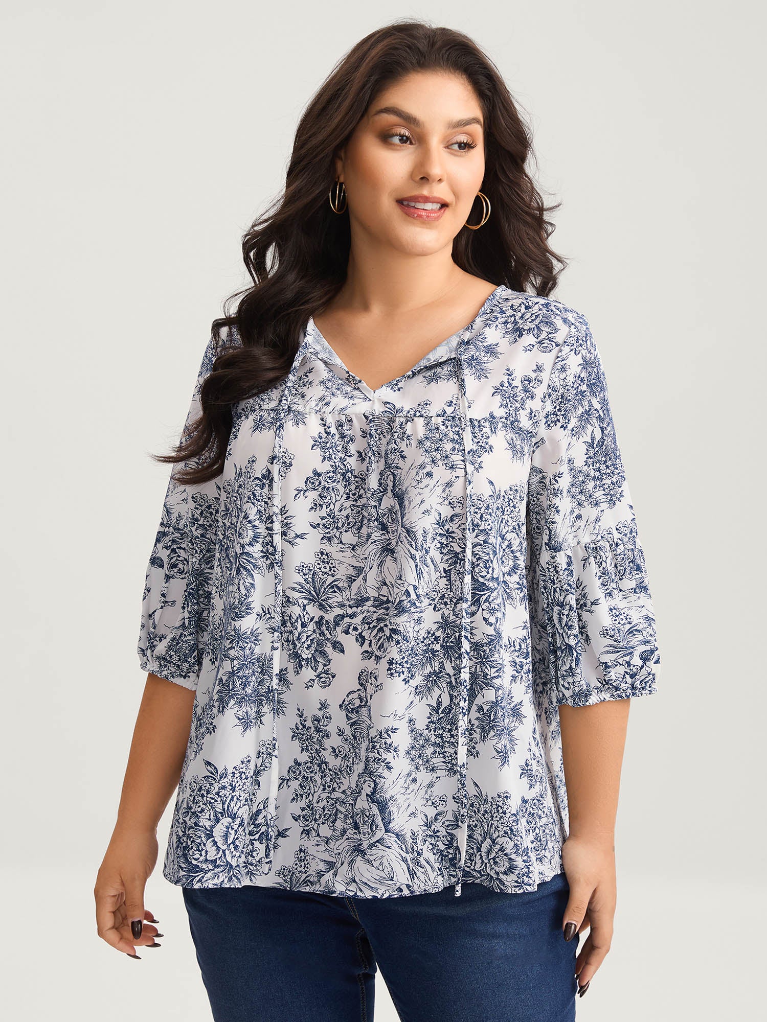 Floral Tops-1