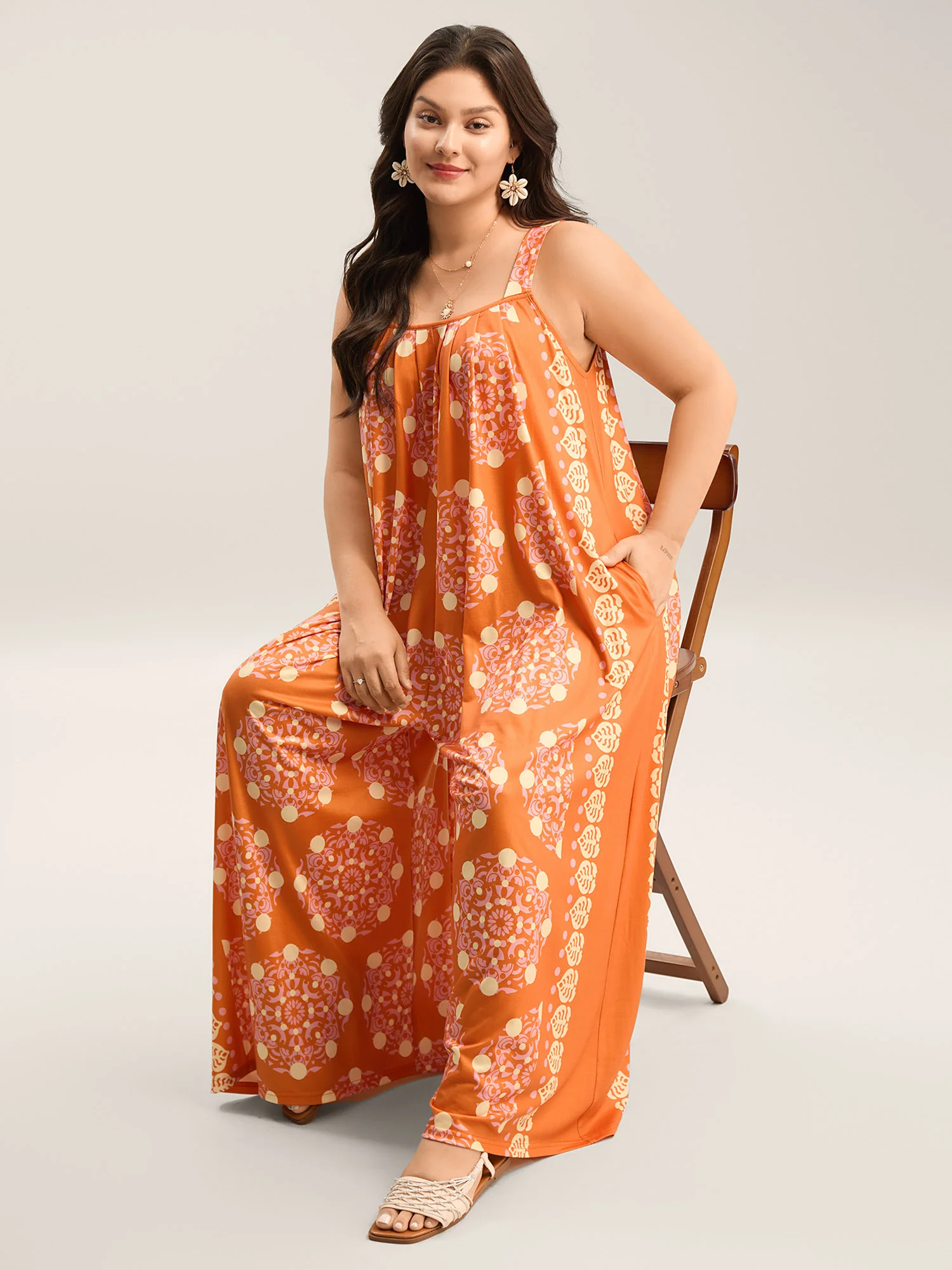 Sunkissed Stretchy Adjustable Strap Jumpsuit - Image 18