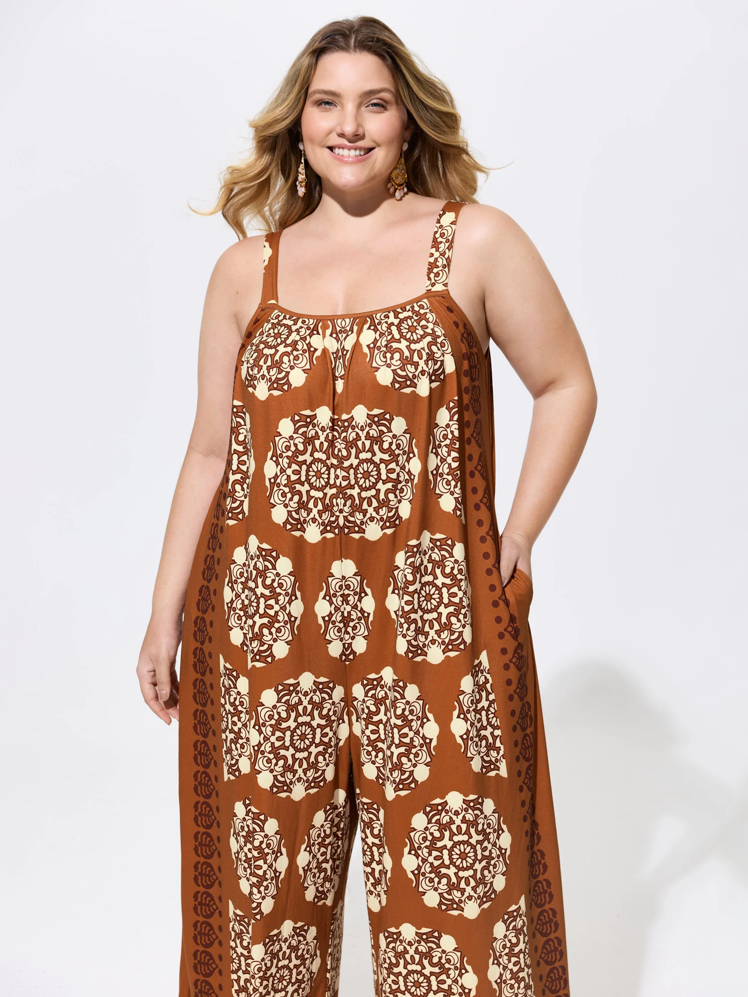 Sunkissed Stretchy Adjustable Strap Jumpsuit - Image 27