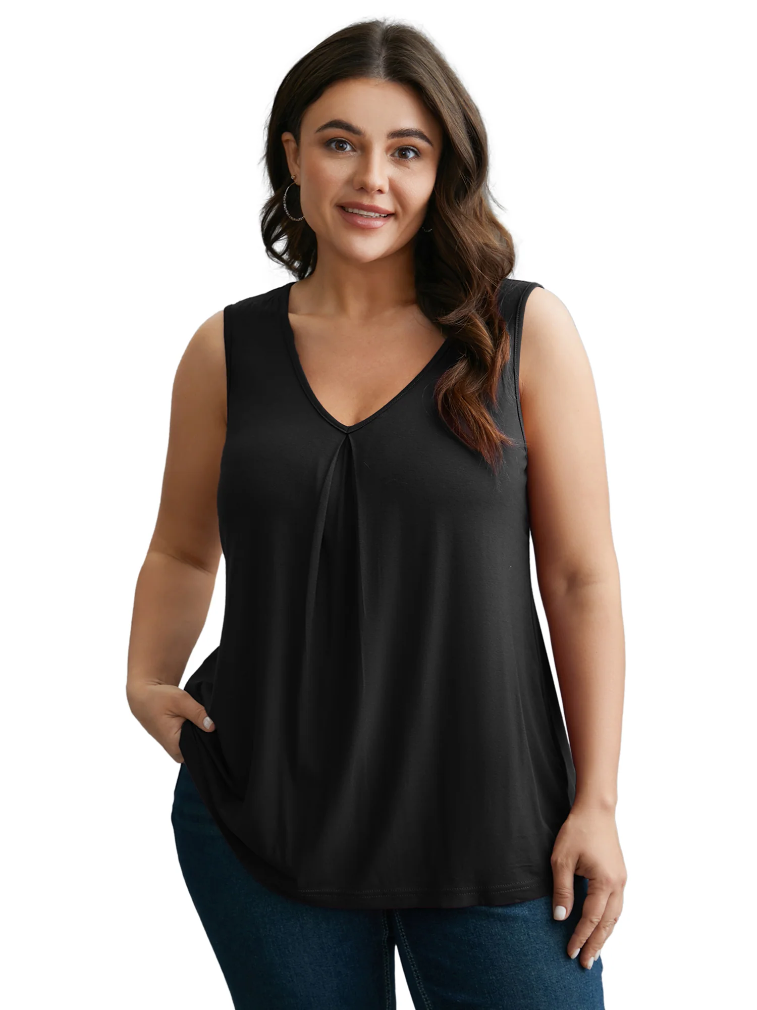 Supersoft Essentials V-Neck Tank Top