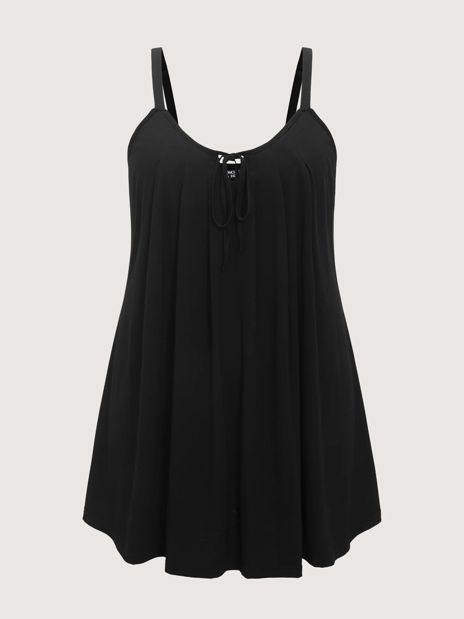 Supersoft Pleated Knotted Flowy Lounge Dress - Image 6