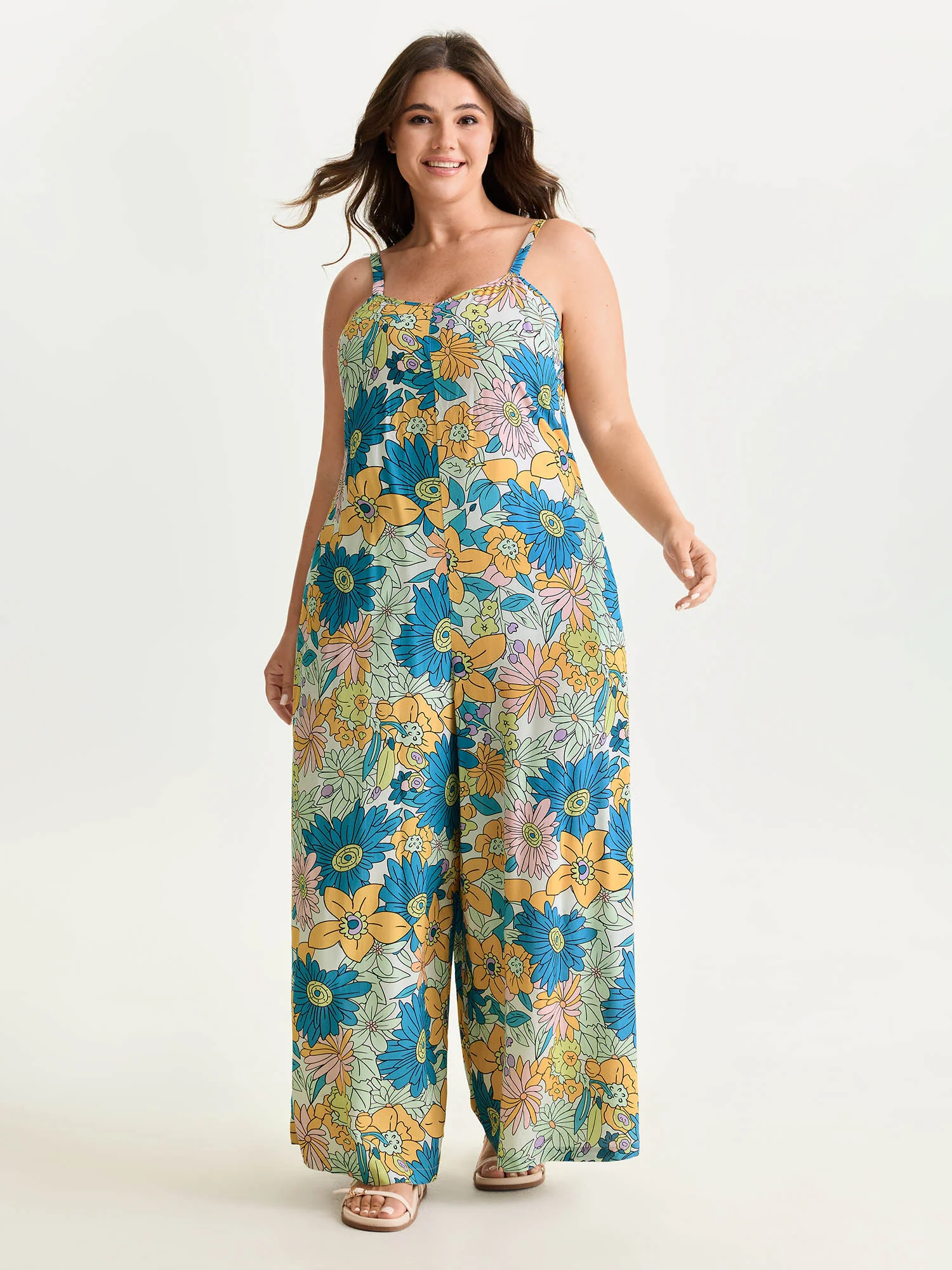 Vivid Groove Adjustable Jumpsuit - Image 3